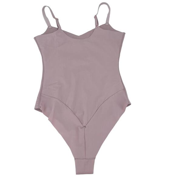 PINSY V Neck Hourglass Shaping Bodysuit Set Of Two Lilac Cheeky Size Small NEW - Picture 5 of 8